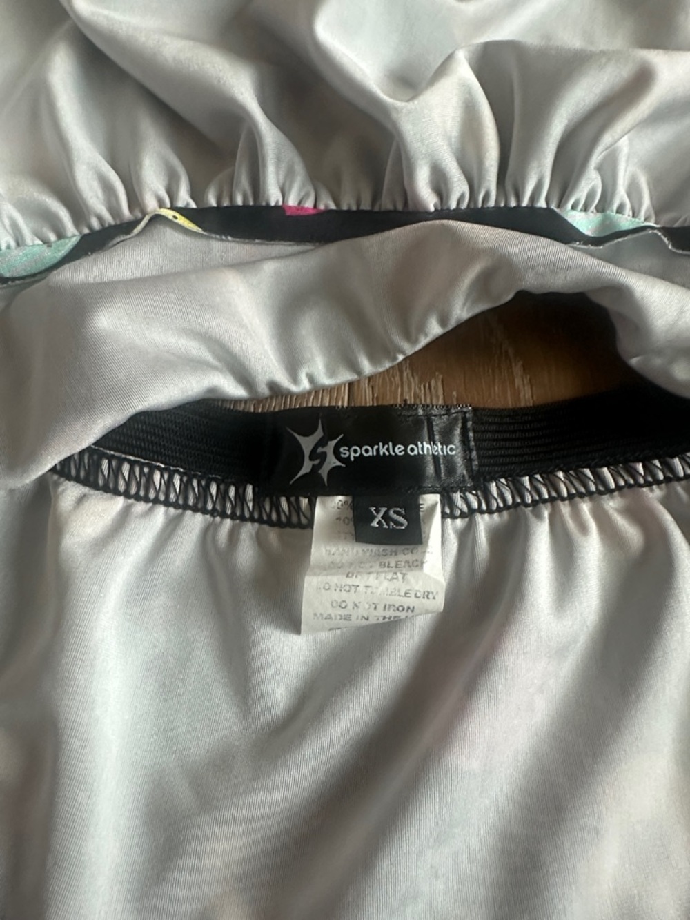 Sparkle Athletic Black Donut Print Skirt size XS *Limited Edition* - Picture 2 of 3